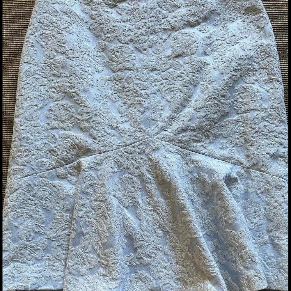 90’s Dalia Light B&W Brocade Mini Skirt Mermaid Sz 4 ( See Measurements) [COPY]